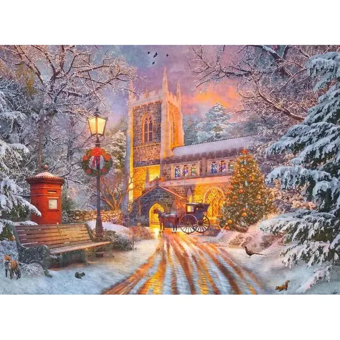 Magical Christmas 500 Piece Glow in the Dark Jigsaw Puzzle Ravensburger - for just $19.99! 