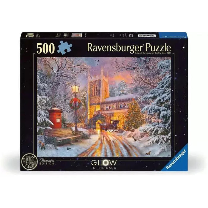 Magical Christmas 500 Piece Glow in the Dark Jigsaw Puzzle Ravensburger - for just $19.99! 