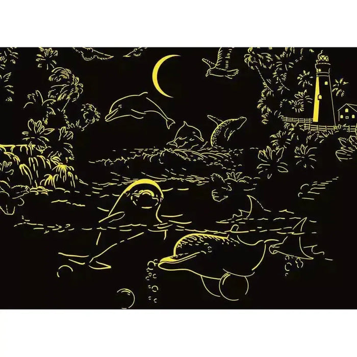 Magical Moonlight 500 Piece Glow in the Dark Jigsaw Puzzle Ravensburger - for just $19.99! 