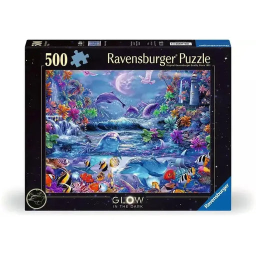 Magical Moonlight 500 Piece Glow in the Dark Jigsaw Puzzle Ravensburger - for just $19.99! 
