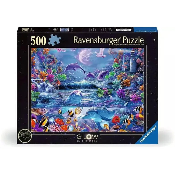 Magical Moonlight 500 Piece Glow in the Dark Jigsaw Puzzle Ravensburger - for just $19.99! 