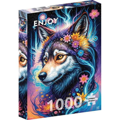 Magical Wolf Portrait 1000 Piece Jigsaw Puzzle Enjoy - for just $24.99! 