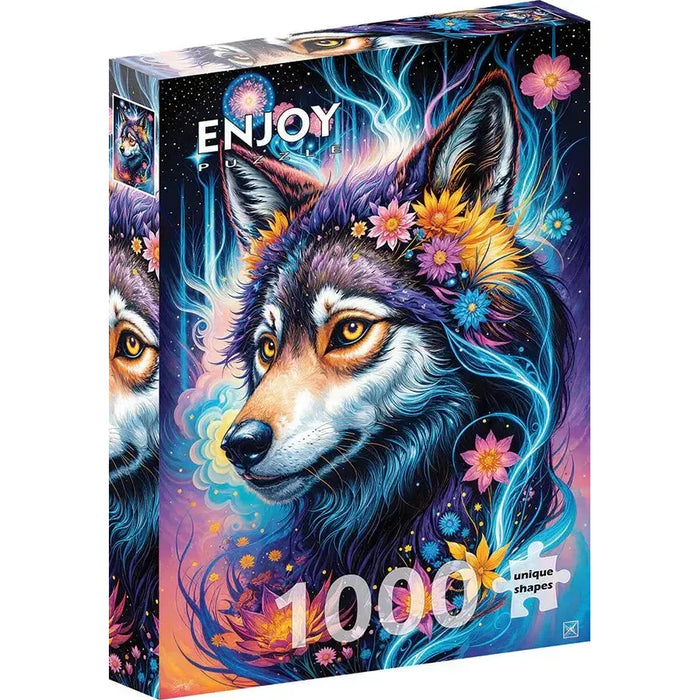 Magical Wolf Portrait 1000 Piece Jigsaw Puzzle Enjoy - for just $24.99! 
