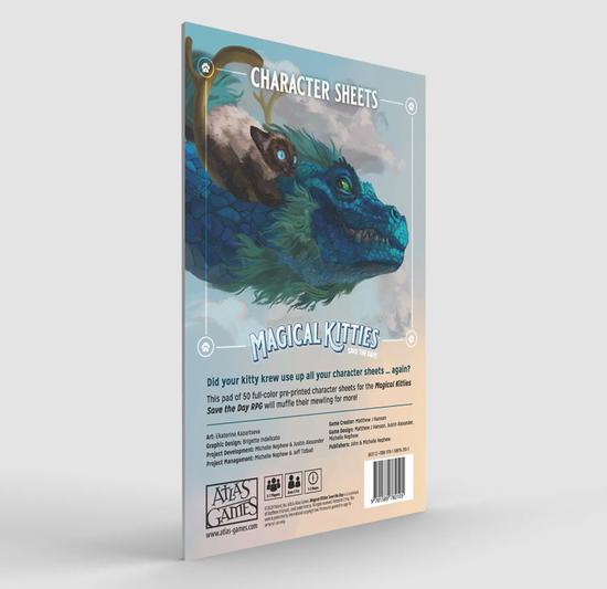 Magical Kitties: Character Sheets - for just $9.95! 