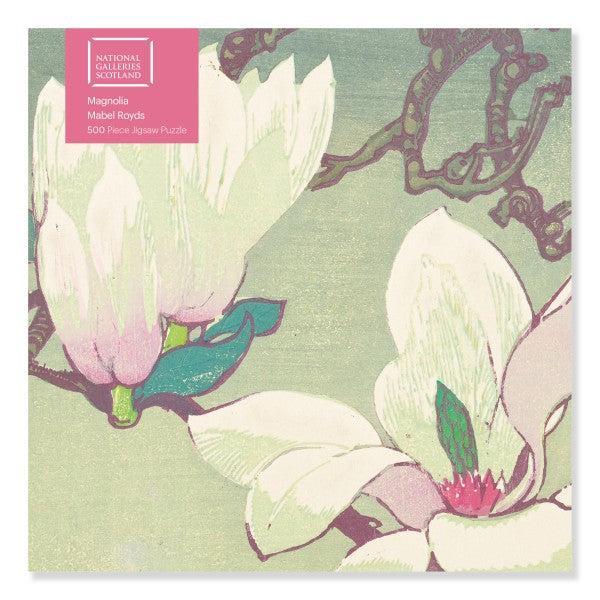 Magnolia by Mabel Royds 500 Piece Jigsaw Puzzle Flame Tree - for just $17.99! 