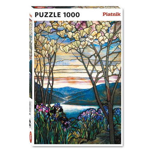 Magnolias & Irises 1000 Piece Jigsaw Puzzle Piatnik - for just $24.99! 