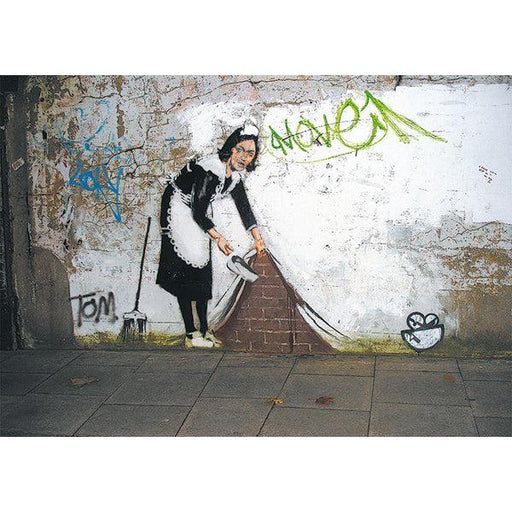 Maid (Sweep it Under the Carpet) by Banksy 1000 Piece Jigsaw Puzzle Piatnik - for just $24.99! 