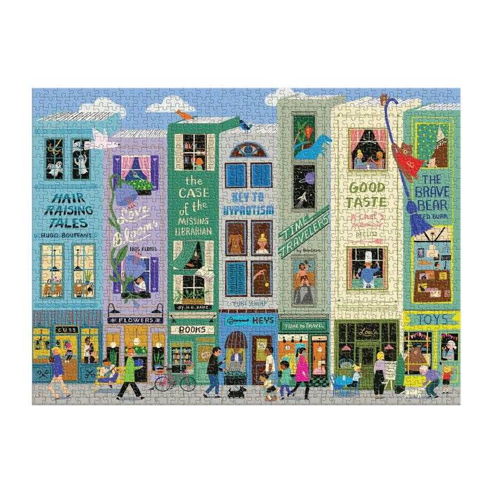 Main Street Books 1000 Piece Jigsaw Puzzle Galison - for just $19.99! 