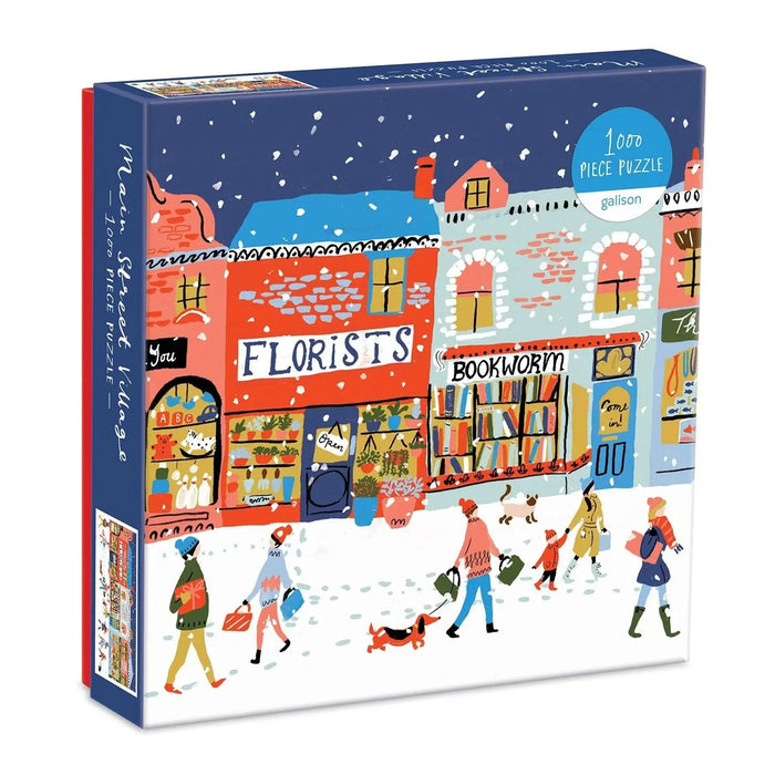 Main Street Village 1000 Piece Jigsaw Puzzle Galison - for just $19.99! 