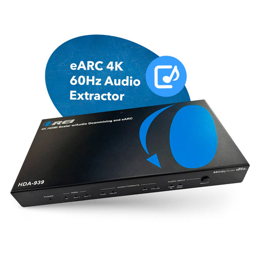 EARC Audio Extractor 4K@60Hz, Downmixing L/R HDMI Downscaler & 2.0 ARC Support, 18Gbps Bandwidth (HDA-939) - Premium  - Just $179.99! Shop now at Retro Gaming of Denver