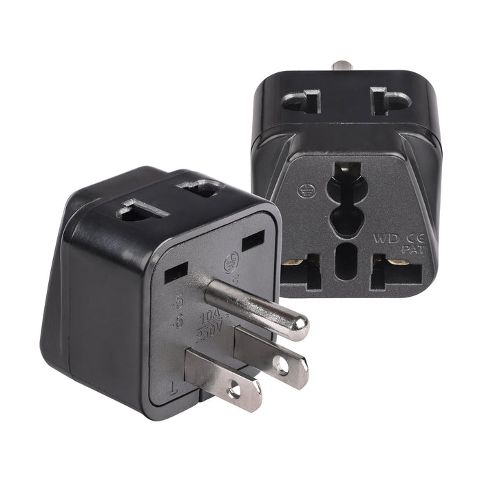 Japan, Philippines Travel Adapter - 2 in 1 - Type B - Compact Design (DB-5) - Just $5.99! Shop now at Retro Gaming of Denver