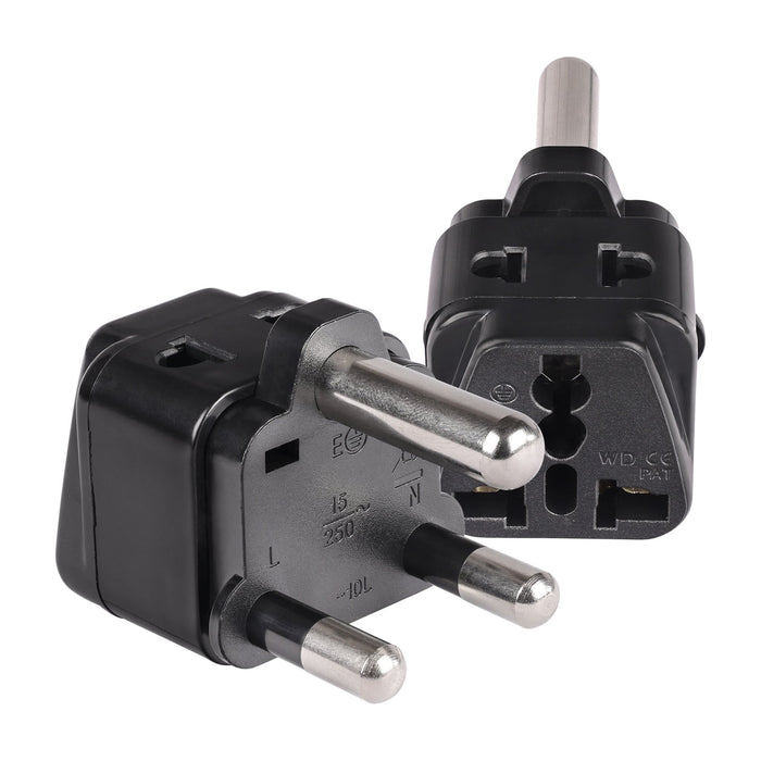 South Africa, Botswana Travel Adapter - 2 in 1 - Type M - Compact Design (DB-10L) - Just $6.99! Shop now at Retro Gaming of Denver