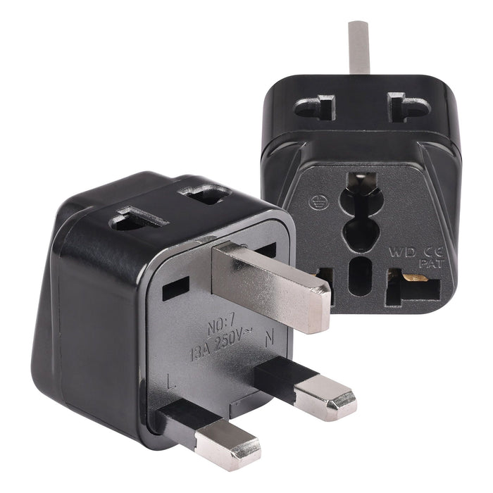 UK, Hong Kong Travel Adapter - 2 in 1 - Type G - Compact Design (DB-7) - Just $5.99! Shop now at Retro Gaming of Denver