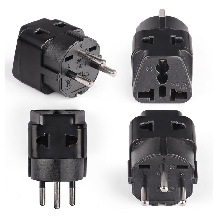 Gaza, IsraelTravel Adapter - 2 in 1 - Type H - Compact Design (DB-14) - Just $5.99! Shop now at Retro Gaming of Denver