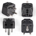 India, Nepal Travel Adapter - 2 in 1 - Type D - Compact Design (DB-10) - Just $5.90! Shop now at Retro Gaming of Denver