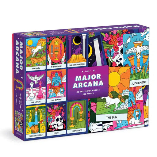 Major Arcana Double Sided 500 Piece Jigsaw Puzzle Galison - for just $19.99! 