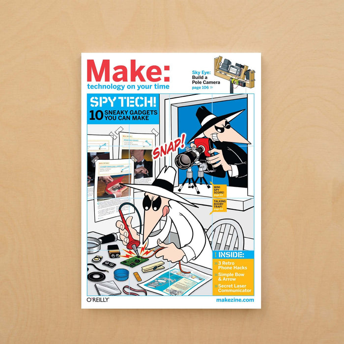 Make: Magazine, Volume 16 - Print - for just $14.99! 