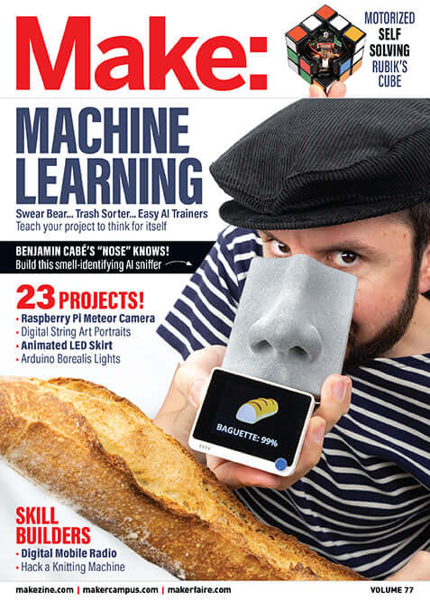Make: Magazine, Volume 77 - Print - for just $14.99! 