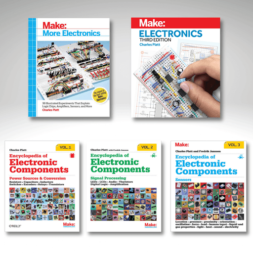 Make: Electronics Super Bundle - Print - for just $89.95! 