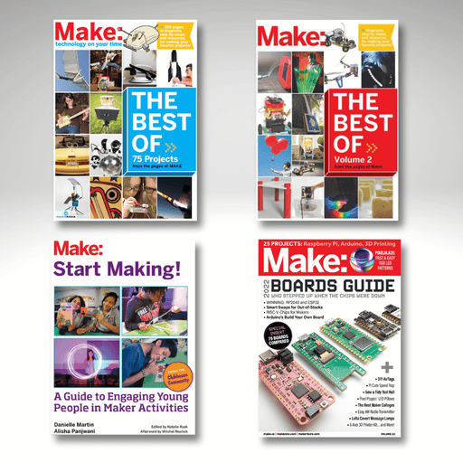 Make: Getting Started with Making Bundle - Print - for just $24.95! 