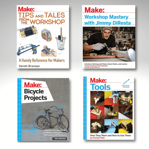 Make: Maker's Workshop Super Bundle - Print - for just $29.95! 