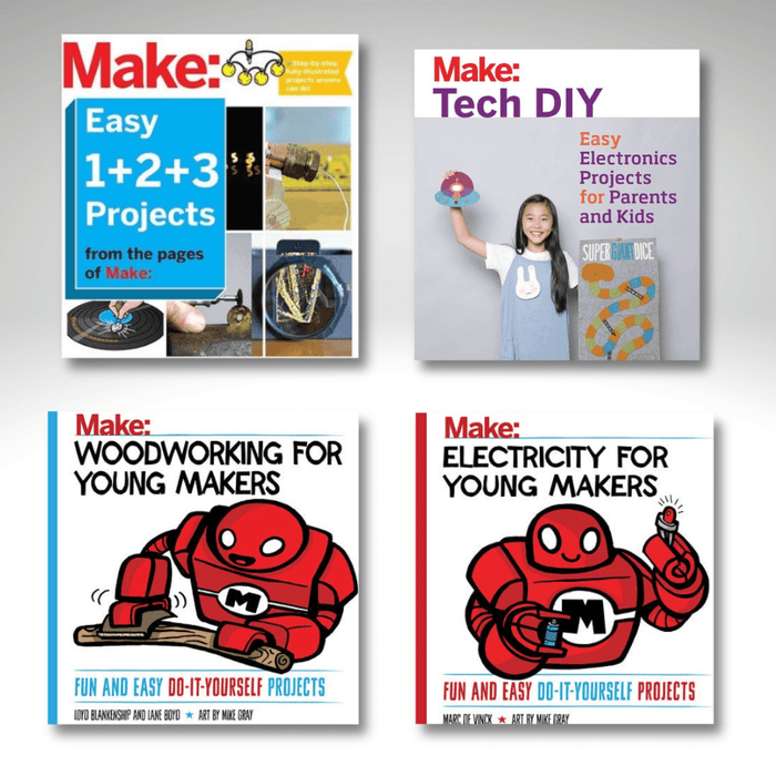Make: Young Maker's Super Bundle - Print - for just $24.95! 