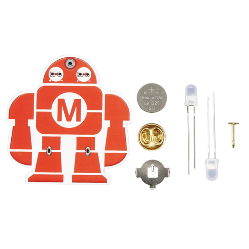 Makey Robot - Learn to Solder Skill Badge - Single - for just $4! 