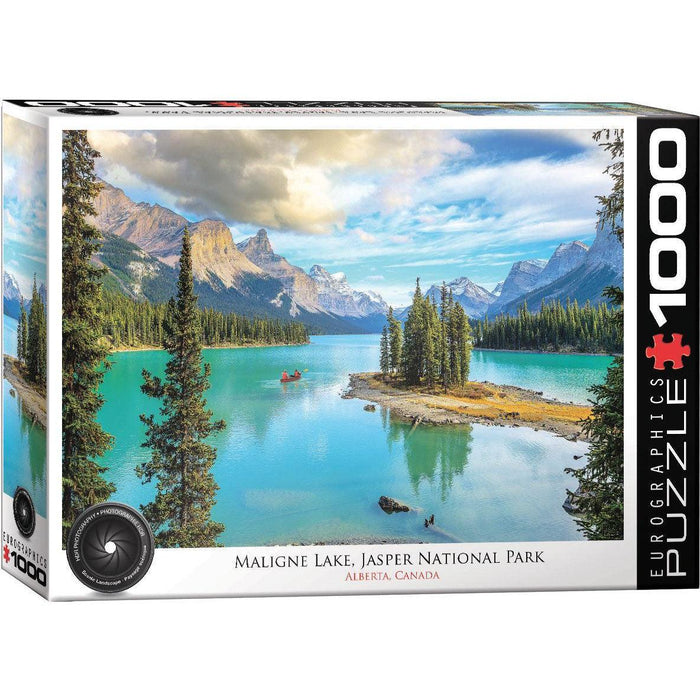 Maligne Lake Jasper Park Alberta 1000 Piece Jigsaw Puzzle Eurographics - for just $21.99! 