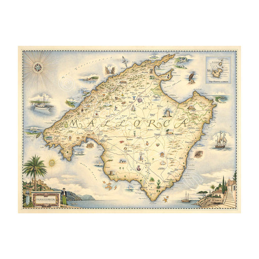 Mallorca 1000 Piece Jigsaw Puzzle Xplorer Maps - for just $24.99! 