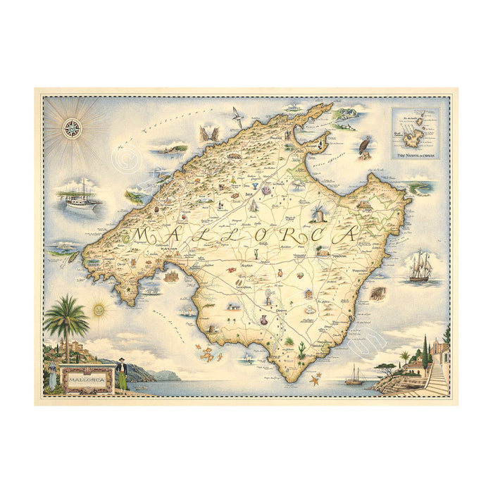 Mallorca 1000 Piece Jigsaw Puzzle Xplorer Maps - for just $24.99! 