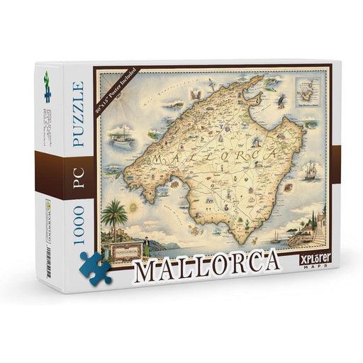 Mallorca 1000 Piece Jigsaw Puzzle Xplorer Maps - for just $24.99! 