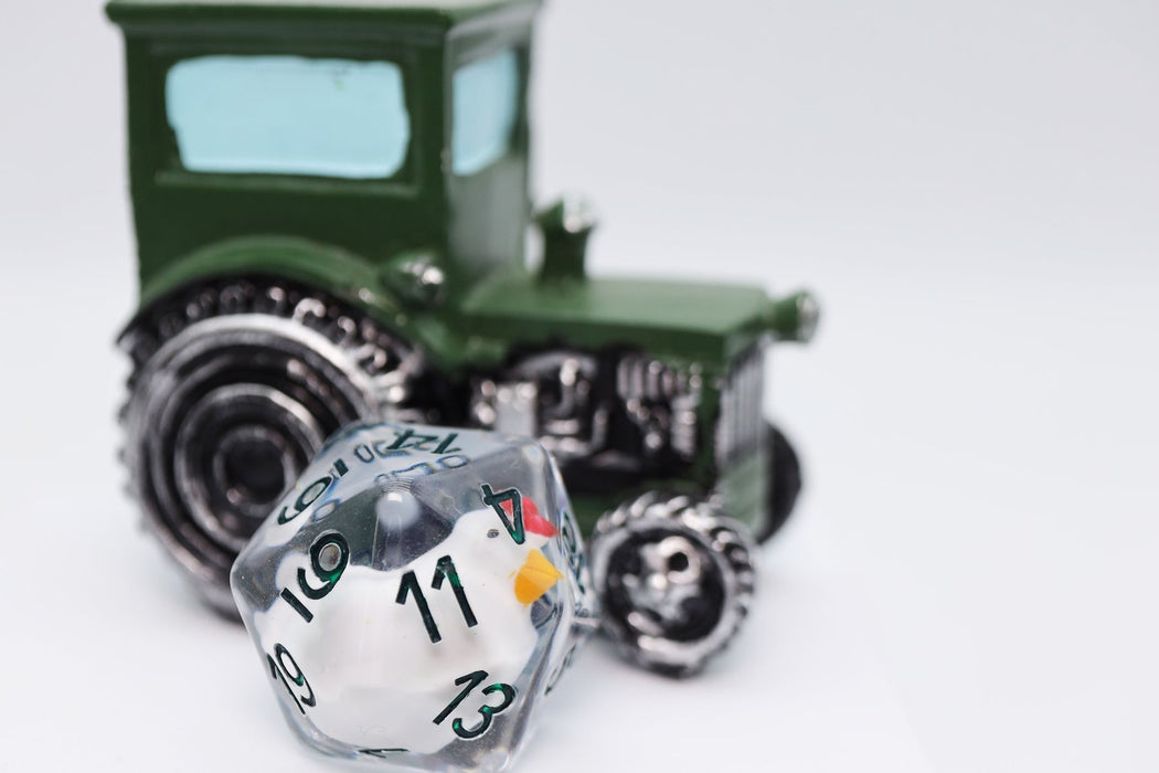 Foam Brain Games 30mm Large D20 - Big Mama Hen - for just $5.99! 