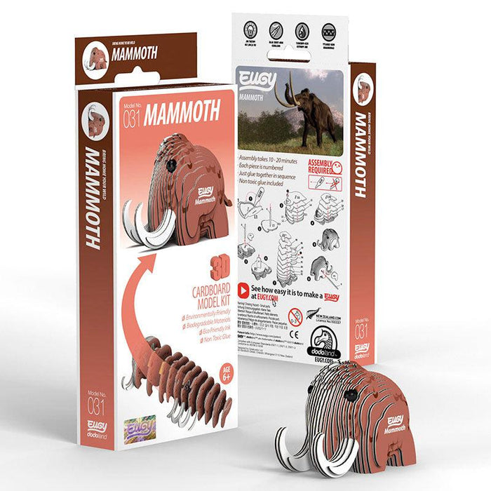 Mammoth 3D Cardboard Model Kit Eugy - for just $11.99! 
