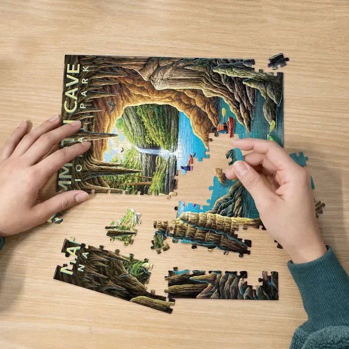Mammoth Cave National Park 210 Piece Jigsaw Puzzle Boardwalk - for just $11.99! 