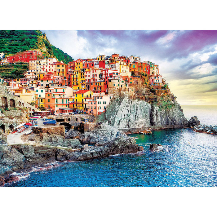 Manarola Cinque Terre Italy Mediterran 1000 Piece Jigsaw Puzzle Eurographics - for just $19.99! 