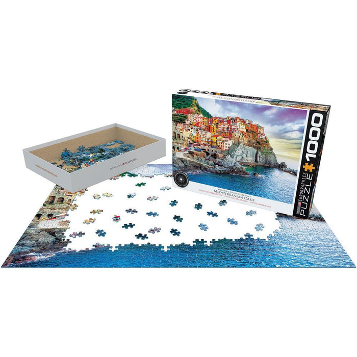 Manarola Cinque Terre Italy Mediterran 1000 Piece Jigsaw Puzzle Eurographics - for just $19.99! 