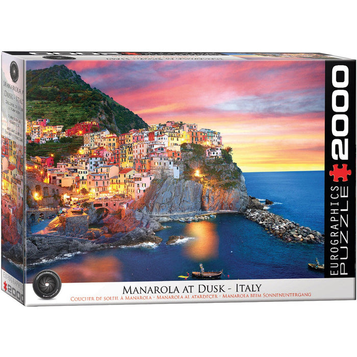 Manarola at Dusk 2000 Piece Jigsaw Puzzle Eurographics - for just $29.99! 