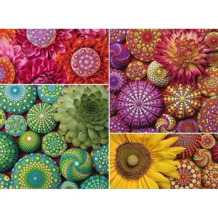 Mandala Blooms 500 Piece Jigsaw Puzzle Ravensburger - for just $19.99! 
