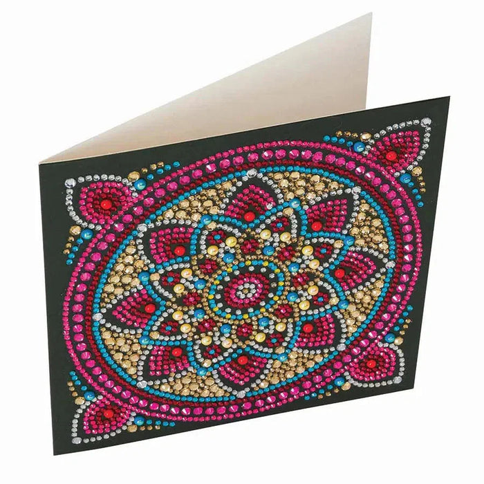 Mandala Crystal Art Card Kit Craft Buddy - for just $7.99! 