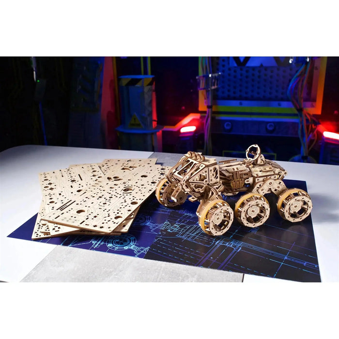 Manned Mars Rover 3D Wood Model Kit UGEARS - for just $84.99! 