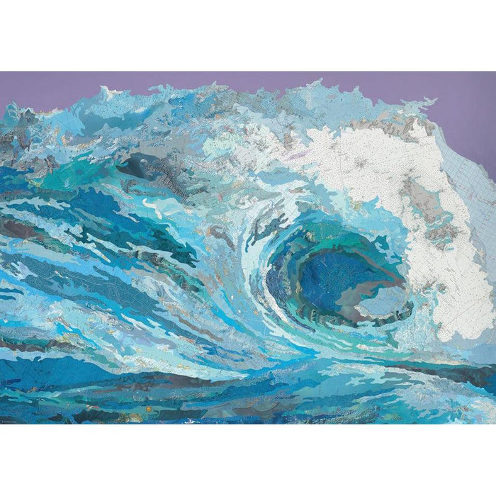 Map Wave Map Art 2000 Piece Jigsaw Puzzle Heye - for just $49.99! 