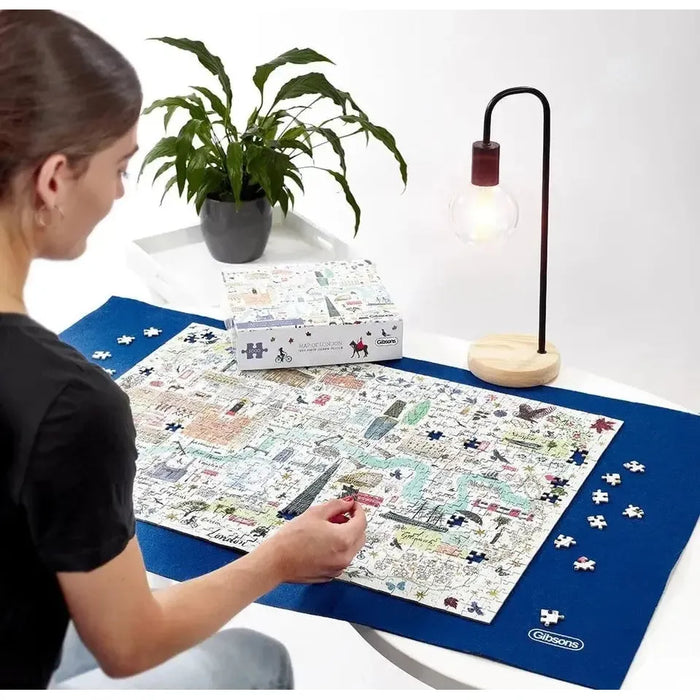 Map of London 1000 Piece Jigsaw Puzzle Gibsons - for just $24.99! 
