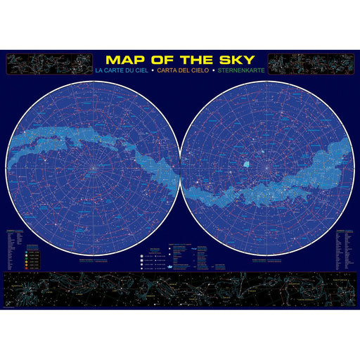 Map of the Sky 1000 Piece Jigsaw Puzzle Eurographics - for just $19.99! 