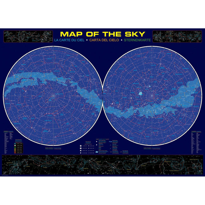 Map of the Sky 1000 Piece Jigsaw Puzzle Eurographics - for just $19.99! 