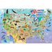 Map of the USA 35 Piece Floor Jigsaw Puzzle Cobble Hill - for just $19.99! 