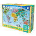 Map of the World 35 Piece Floor Jigsaw Puzzle Cobble Hill - for just $19.99! 
