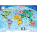 Map of the World 35 Piece Tray Jigsaw Puzzle Cobble Hill - for just $9.99! 