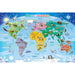 Map of the World 48 Piece Floor Jigsaw Puzzle Cobble Hill - for just $19.99! 