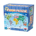 Map of the World 48 Piece Floor Jigsaw Puzzle Cobble Hill - for just $19.99! 