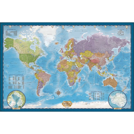 Map of the World 5000 Piece Jigsaw Puzzle Eurographics - for just $69.99! 
